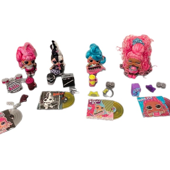 L.O.L. Surprise! Other - LOL Surprise Doll Remix Dolls and Accessory Bundle Toy Lot